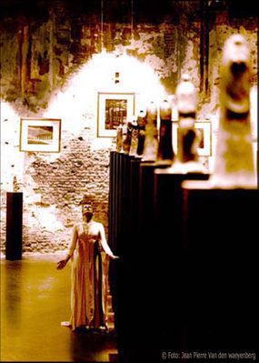 Exhibition GAMAYUN, Irène Philips in Brigittines Chapel Brussels, 1997