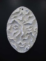 Irène Philips - Ex-Voto, Porcelain bas-relief - 30 cm x 19 cm, 2020