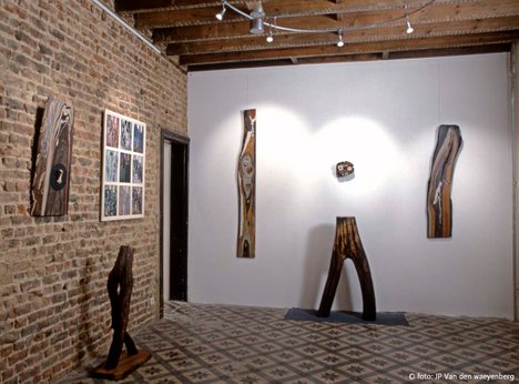 Irène Philips - THE FOREST OF SYMBOLS - Art Gallery Charlotte van Lorreinen, Tervuren, 2004